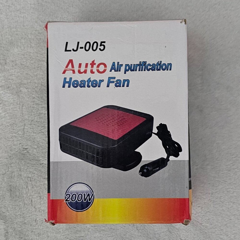 Auto Air Purification Heater Fan